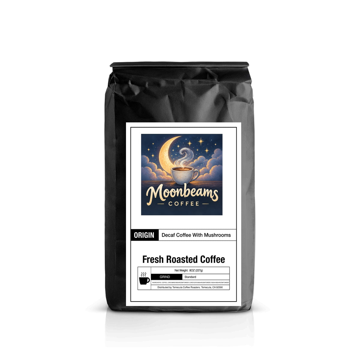 Decaf Coffee With Mushrooms